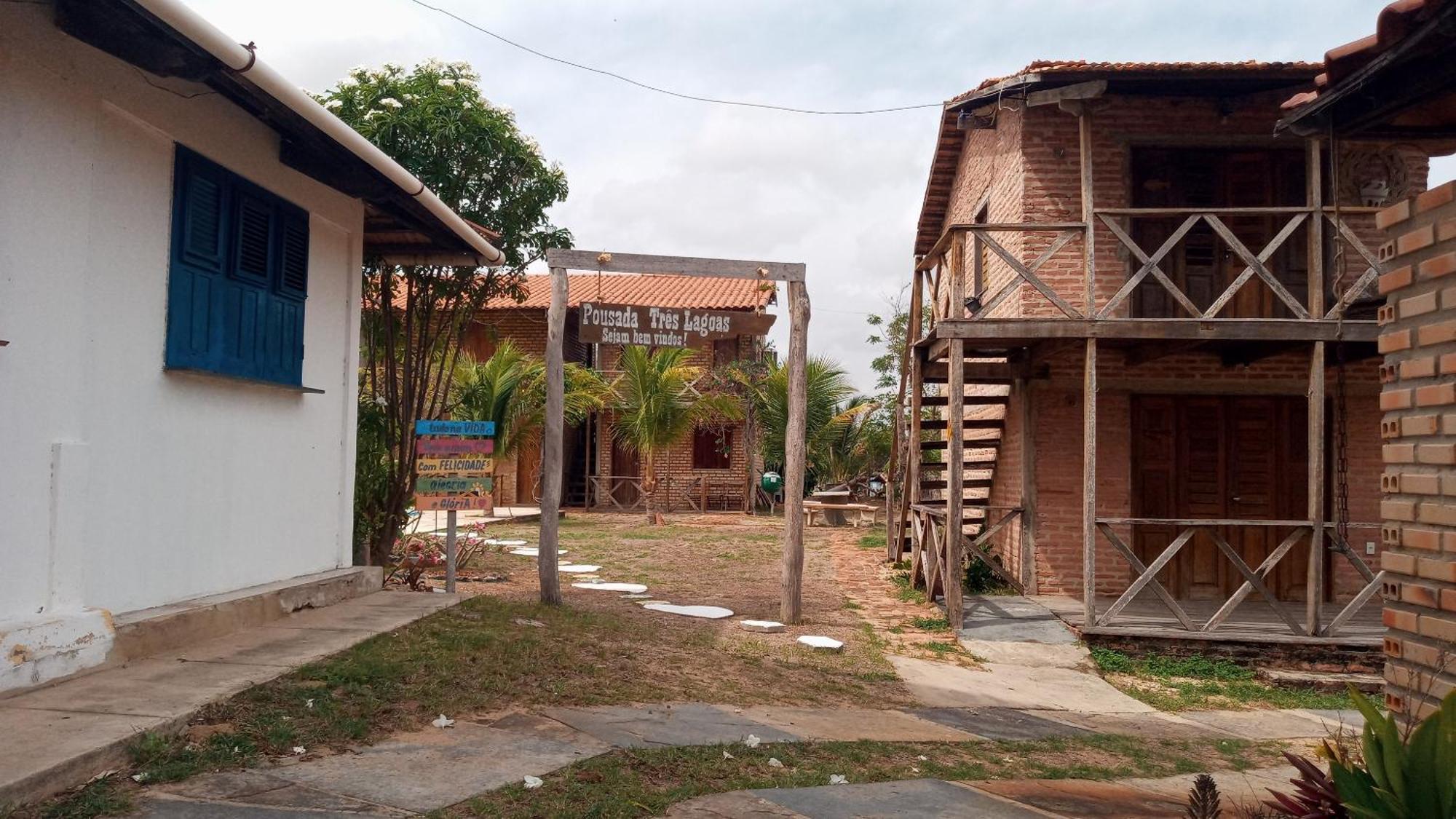 Camping E Pousada Tres Lagoas Luís Correia Exterior foto